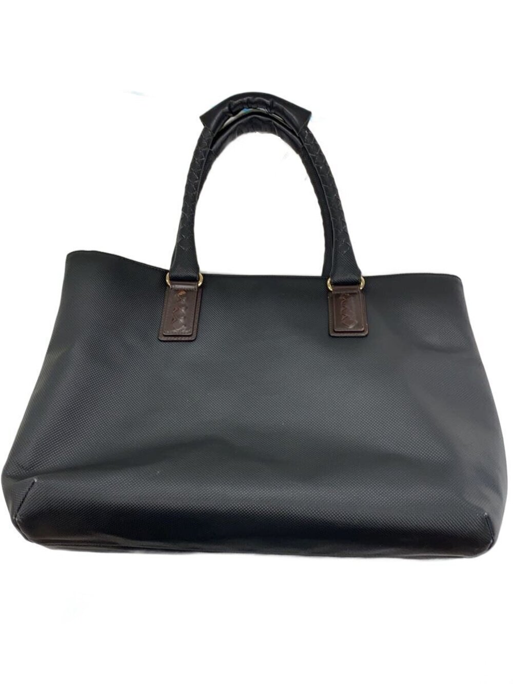 BOTTEGA VENETA Marco Polo Tote Bag Leather Black